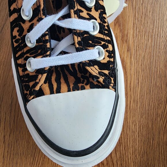 Converse Chuck Taylor Lift Double Stack Low Sz 6 Men Shoes Sneaker Black A16405C - Picture 9 of 9